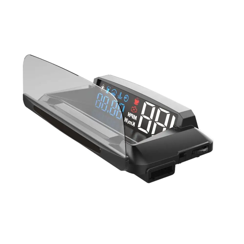 Hot New OBD2 HUD L3 Head-up Display GPS Speedometer Car Windscreen Speed Projector KMH/KPM Compatiable With All Cars
Hot New OBD2 HUD L3 Head-up Display GPS Speedometer Car Windscreen Speed Projector KMH/KPM Compatiable With All Cars