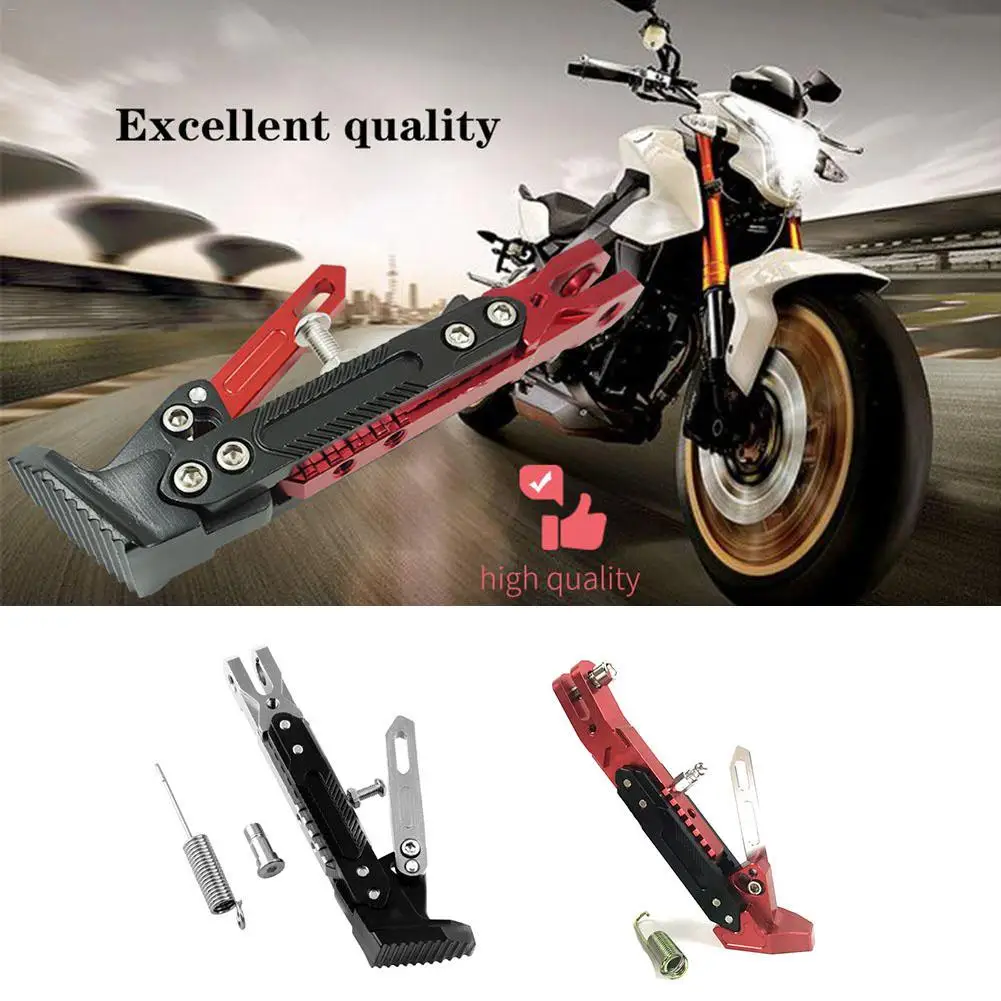 Motorcycle Adjustable Parking Stand Anti-slip Support Bracket CNC Parking Racks Side Motorcycle Modification Supplies Foot Brace
Motorcycle Adjustable Parking Stand Anti-slip Support Bracket CNC Parking Racks Side Motorcycle Modification Supplies Foot Brace