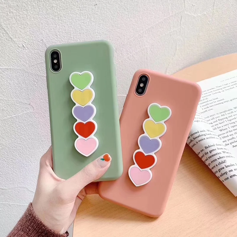 Love heart Invisible bracket candy phone case For iphone xs max Cover For iphone 8 plus 7plus 6 6s X XR X S max fundas coque
Love heart Invisible bracket candy phone case For iphone xs max Cover For iphone 8 plus 7plus 6 6s X XR X S max fundas coque
