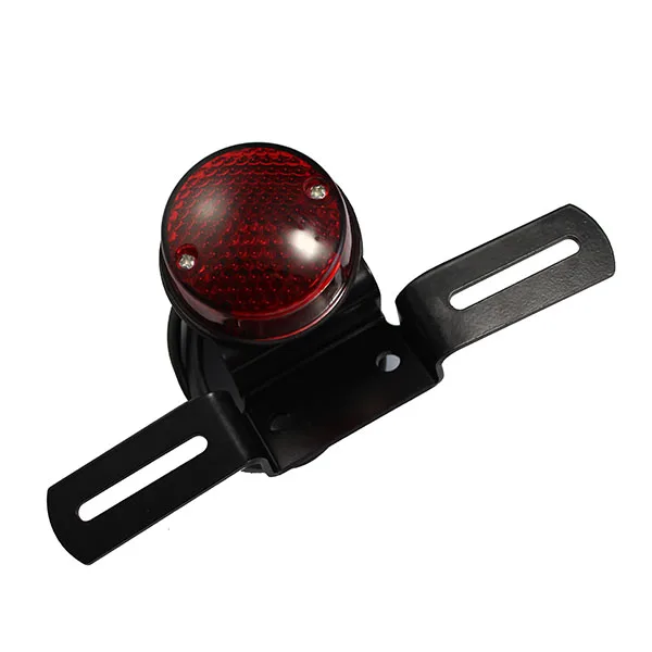 New Style Universal DC 12V Motorcycle Retro Red LED Tail License Plate Rear Light Round for Harley Honda Suzuki Chopper Bobber
New Style Universal DC 12V Motorcycle Retro Red LED Tail License Plate Rear Light Round for Harley Honda Suzuki Chopper Bobber
