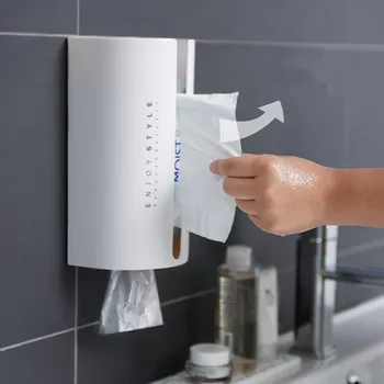 Plastic Bag Storage Artifact Multifunctional Storage Finishing Rack Kitchen Wall-mounted Tissue Box
Plastic Bag Storage Artifact Multifunctional Storage Finishing Rack Kitchen Wall-mounted Tissue Box