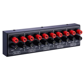 1 in and 4 Out Amplifier and Sound o Source Signal Distributor Panel Single o Input for o Accessories
1 in and 4 Out Amplifier and Sound o Source Signal Distributor Panel Single o Input for o Accessories