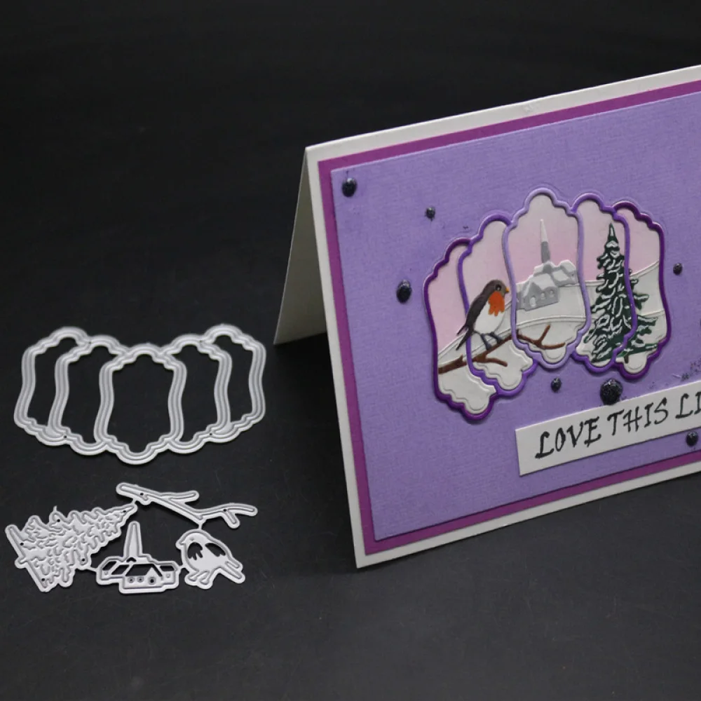 Irregular Metal Cutting Dies Tree Bird House Die Cut Stencil Christmas Scrapbooking Embossing Stamps And Dies 2019 New Craft
Irregular Metal Cutting Dies Tree Bird House Die Cut Stencil Christmas Scrapbooking Embossing Stamps And Dies 2019 New Craft