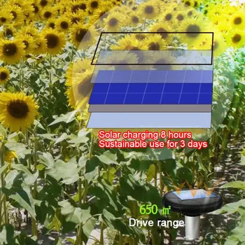 Solar Powered Mouse Rat Repeller Ultar Sonic For Outdoor Ground Rodent Mole Mice B88
Solar Powered Mouse Rat Repeller Ultar Sonic For Outdoor Ground Rodent Mole Mice B88