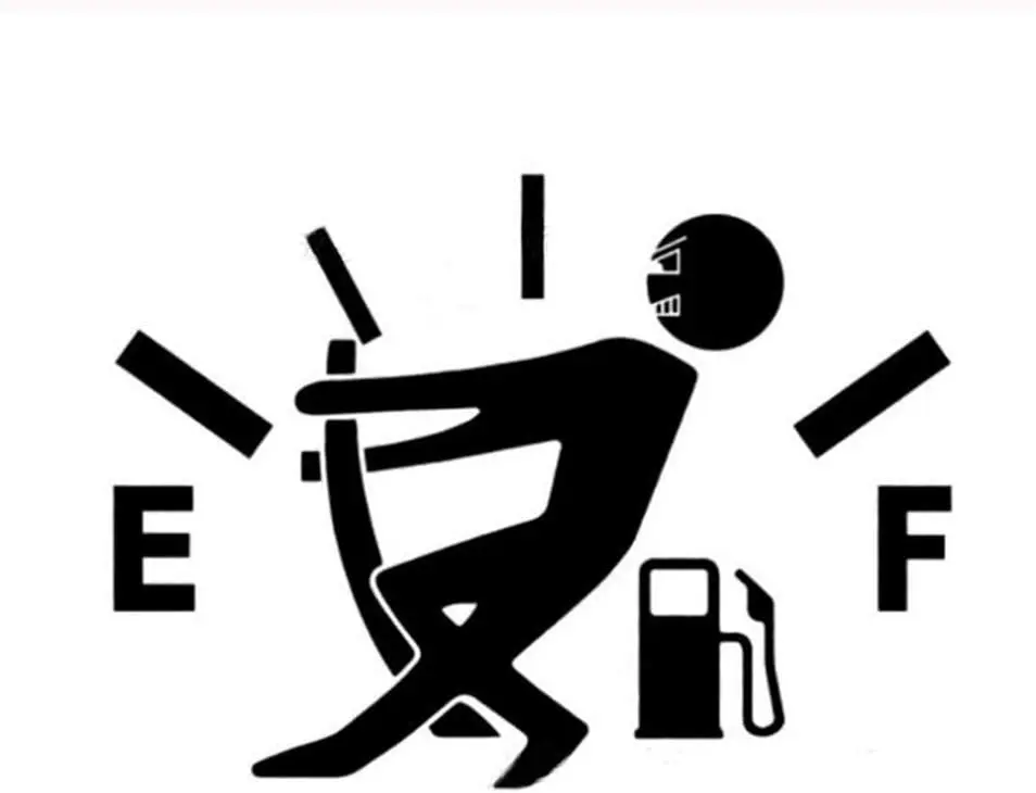DAWASARU Car Sticker High Gas Consumption Decal Fuel Gauge Empty Vinyl Reflective Decal Sticker Car Truck SUV Black Boy 13x10 Cm
DAWASARU Car Sticker High Gas Consumption Decal Fuel Gauge Empty Vinyl Reflective Decal Sticker Car Truck SUV Black Boy 13x10 Cm
