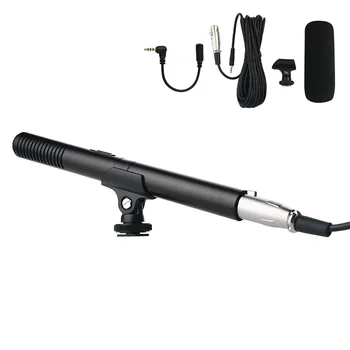 Condenser Interview Microphone, Bestshoot Photography Shotgun Mic External on-Camera for Video Camcorders Canon Nikon DSLR DV Ca
Condenser Interview Microphone, Bestshoot Photography Shotgun Mic External on-Camera for Video Camcorders Canon Nikon DSLR DV Ca