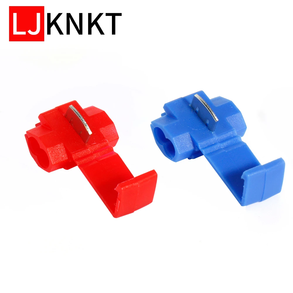 T-wire Connectors locking Line Fast buckle Wire Terminals Cable Without Breaking 22-10AWG insulated protect accessories
T-wire Connectors locking Line Fast buckle Wire Terminals Cable Without Breaking 22-10AWG insulated protect accessories