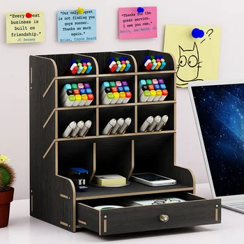 Large Capacity Desk Organizer Desktop Pen Pencil Holder Container Storage Box with Drawer Makeup Organizer School Stationery
Large Capacity Desk Organizer Desktop Pen Pencil Holder Container Storage Box with Drawer Makeup Organizer School Stationery
