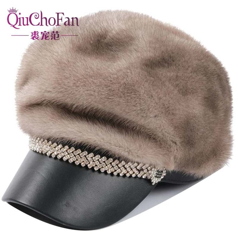 New Women Mink Fur Hat Genuine Winter Whole Skin Fur Hats Casual Fur Caps Female Russian Beanies Casual Cap peaked Cap
New Women Mink Fur Hat Genuine Winter Whole Skin Fur Hats Casual Fur Caps Female Russian Beanies Casual Cap peaked Cap
