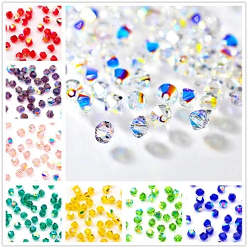 100pcs/Lot 4mm Austria Charm Crystal Beads Multicolor Bicone Glass Loose Beads For DIY Jewelry Making Earrings Bracelet 
100pcs/Lot 4mm Austria Charm Crystal Beads Multicolor Bicone Glass Loose Beads For DIY Jewelry Making Earrings Bracelet