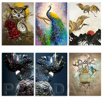 Canvas Printed Posters Modular Pictures Abstract Artwork Magnificent Peacock Painting Noredic Style Home Decoration Living Room
Canvas Printed Posters Modular Pictures Abstract Artwork Magnificent Peacock Painting Noredic Style Home Decoration Living Room