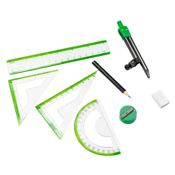 8pcs/ set compass plastic Geometry Protractor Drawing School Eraser Compasses Set Math Eraser Ruler For Students high quality
8pcs/ set compass plastic Geometry Protractor Drawing School Eraser Compasses Set Math Eraser Ruler For Students high quality