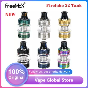 Original Freemax Fireluke 22 Tank 3.5ml Vape Atomizer with 0.5ohm DTL Coil & 1.0ohm MTL Coil E-cig Vaporizer Vs Mesh Pro Tank
Original Freemax Fireluke 22 Tank 3.5ml Vape Atomizer with 0.5ohm DTL Coil & 1.0ohm MTL Coil E-cig Vaporizer Vs Mesh Pro Tank