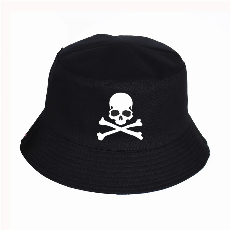 Cool skull Bucket Hat Men Women Summer Fishing Hat Casual Fishermen Cap Brim K pop Hip Hop Bucket Hat panama Bucket Hat boy girl 
Cool skull Bucket Hat Men Women Summer Fishing Hat Casual Fishermen Cap Brim K pop Hip Hop Bucket Hat panama Bucket Hat boy girl