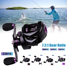Fishing Reel Baitcasting Reel 7.2:1 Speed Ratio 10KG Max Drag 12 Magnetic Brake Left Right Hand Metal Spool Fishing Wheel Tackle
Fishing Reel Baitcasting Reel 7.2:1 Speed Ratio 10KG Max Drag 12 Magnetic Brake Left Right Hand Metal Spool Fishing Wheel Tackle