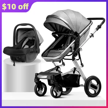 3 in 1 Stroller 2020 Infant Pushchair Kids Baby Carriage Shock Absorbers High Landscape Baby Travel System Free Shipping
3 in 1 Stroller 2020 Infant Pushchair Kids Baby Carriage Shock Absorbers High Landscape Baby Travel System Free Shipping