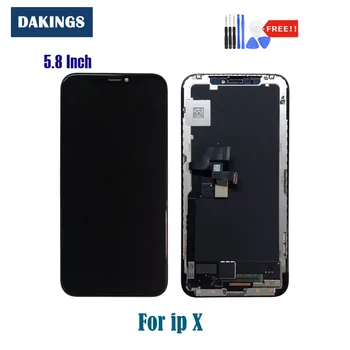 AAA+++ for IPhone X OLED with 3D Touch Digitizer Assembly No Dead Pixel LCD Screen Replacement Display for IPhoneX LCD with Gift
AAA+++ for IPhone X OLED with 3D Touch Digitizer Assembly No Dead Pixel LCD Screen Replacement Display for IPhoneX LCD with Gift