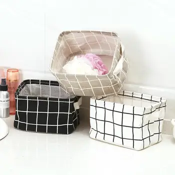 Bathroom Dirty Underwear Storage Bag Grey Plaid Pattern Clothes Storage Basket Household Kids Toy Organizer Case Laundry Basket
Bathroom Dirty Underwear Storage Bag Grey Plaid Pattern Clothes Storage Basket Household Kids Toy Organizer Case Laundry Basket