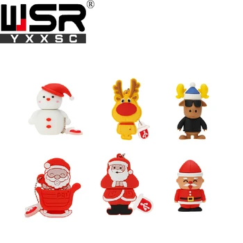 Cute cartoon Santa usb2.0 pen drive 32gb 64gb 128gb highspeed waterproof usb memory stick 4gb 8gb 16gb real capacity flash drive
Cute cartoon Santa usb2.0 pen drive 32gb 64gb 128gb highspeed waterproof usb memory stick 4gb 8gb 16gb real capacity flash drive
