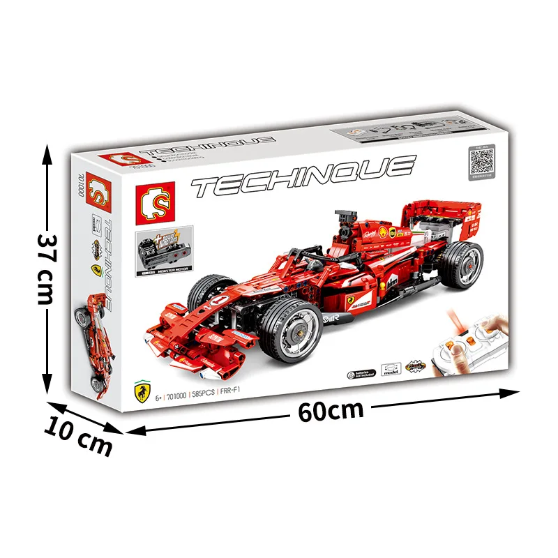 Baby Semp 701000 Science And Technology Series F1 Equation Race Car Model Assembled Electric Remote Control Car Educational Buil
Baby Semp 701000 Science And Technology Series F1 Equation Race Car Model Assembled Electric Remote Control Car Educational Buil