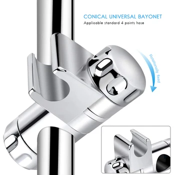 ABS Plastic Shower Mounting Brackets Handheld Shower Head Holder Bracket Wall Mount For Bathroom Top Spray Shower Head
ABS Plastic Shower Mounting Brackets Handheld Shower Head Holder Bracket Wall Mount For Bathroom Top Spray Shower Head