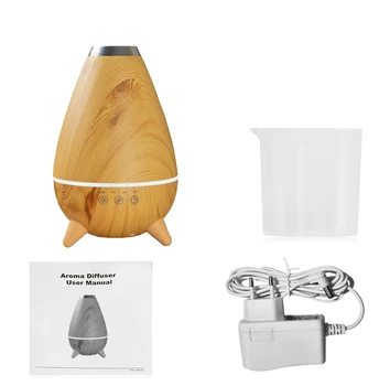 400ml light wood LED Ultrasonic Aroma Air Humidifier Mist Maker Electric Essential Oil Diffuser Aromatherapy Fogger purifier
400ml light wood LED Ultrasonic Aroma Air Humidifier Mist Maker Electric Essential Oil Diffuser Aromatherapy Fogger purifier