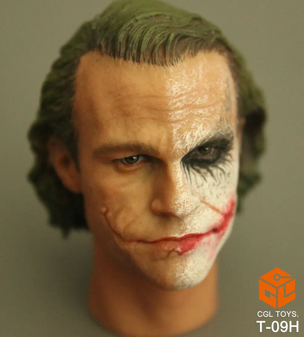 CGLTOYS T-09H 1/6 Scale Custom Male Batman Making Joker Man Head Sculpt Half Face Makeup Version F 12" Hot Toys Figure
CGLTOYS T-09H 1/6 Scale Custom Male Batman Making Joker Man Head Sculpt Half Face Makeup Version F 12" Hot Toys Figure