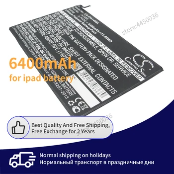 Original Tablet Battery For iPad Mini 2 3 6400mAh Original Replacement Battery for Apple iPad mini A1599 A1600 A1601 A1489 A1490
Original Tablet Battery For iPad Mini 2 3 6400mAh Original Replacement Battery for Apple iPad mini A1599 A1600 A1601 A1489 A1490