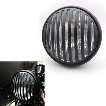 Universal Motorcycle Head Lamp Lampshade Grill Cover Retro Vintage Bracket Mask Mount Headlight for Harley Cafe Racer Bobber 
Universal Motorcycle Head Lamp Lampshade Grill Cover Retro Vintage Bracket Mask Mount Headlight for Harley Cafe Racer Bobber