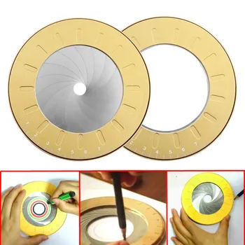 Stainless Steel Plotting Compass Adjustable Drawing Ruler Creative Drafting Circle Tool Round Measurements Tools for Woodworking
Stainless Steel Plotting Compass Adjustable Drawing Ruler Creative Drafting Circle Tool Round Measurements Tools for Woodworking