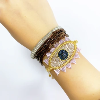 Rttooas Turkish Lucky Evil Eye Bracelets Women Pulseras Mujer 2020 Delicas Bileklik Gift Fashion Female Jewelry 
Rttooas Turkish Lucky Evil Eye Bracelets Women Pulseras Mujer 2020 Delicas Bileklik Gift Fashion Female Jewelry
