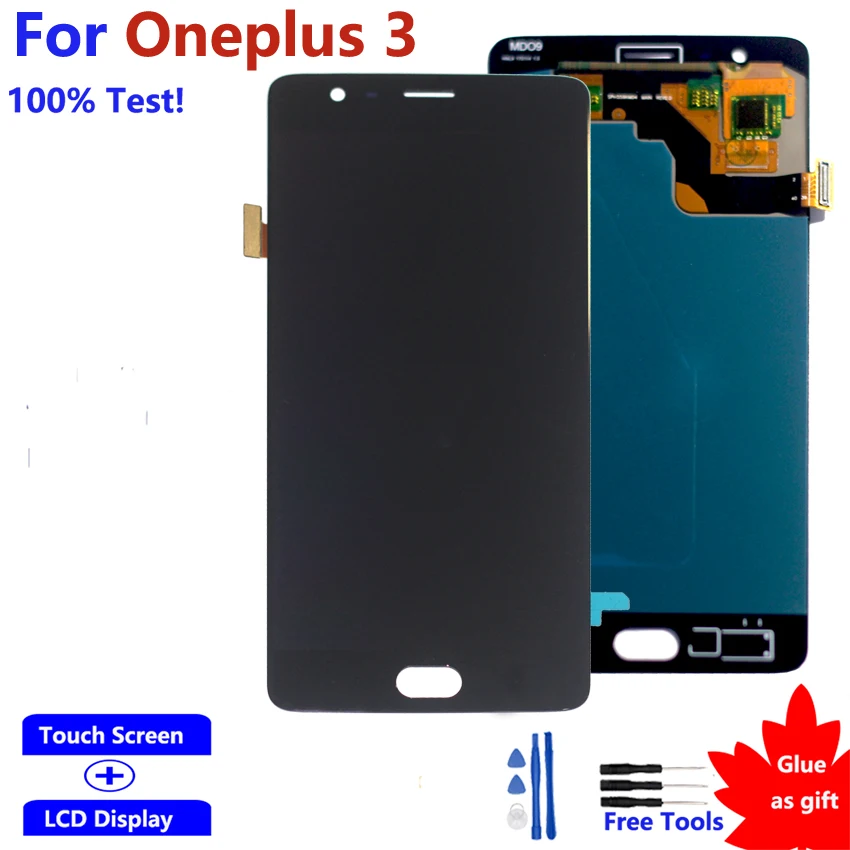 For Oneplus 3 Three A3000 A3003 Display Touch Screen LCD Display Digitizer Assembly For Oneplus 3 LCD Replacement
For Oneplus 3 Three A3000 A3003 Display Touch Screen LCD Display Digitizer Assembly For Oneplus 3 LCD Replacement