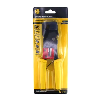 YG-86 RJ45 RJ11 RJ12 CAT5 Network Cable Wire Stripper Crimper Crimp Cutter Plier Tools Comfort-grip Ergonomic Handles
YG-86 RJ45 RJ11 RJ12 CAT5 Network Cable Wire Stripper Crimper Crimp Cutter Plier Tools Comfort-grip Ergonomic Handles
