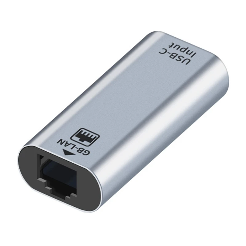 Plug And Play Type-C Female To RJ45 Network Port Connector For Computer/Mobile Phone/Tablet USB C Converter
Plug And Play Type-C Female To RJ45 Network Port Connector For Computer/Mobile Phone/Tablet USB C Converter