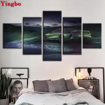 5 Pieces Green luxury car Diamond Embroidery sale 5d diy diamond painting full Square diamond mosaic kit Modern home decoration 
5 Pieces Green luxury car Diamond Embroidery sale 5d diy diamond painting full Square diamond mosaic kit Modern home decoration