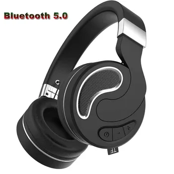 JINSERTA Wireless Bluetooth 5.0 Headphones Stereo Music Headset with MIC for Handsfree Support TF Card Play 3.5mm Jack
JINSERTA Wireless Bluetooth 5.0 Headphones Stereo Music Headset with MIC for Handsfree Support TF Card Play 3.5mm Jack