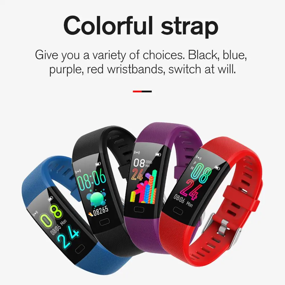 Waterproof Colorful Screen Smart Watch Bracelet with Heart Rate and Blood Pressure Monitoring
Waterproof Colorful Screen Smart Watch Bracelet with Heart Rate and Blood Pressure Monitoring