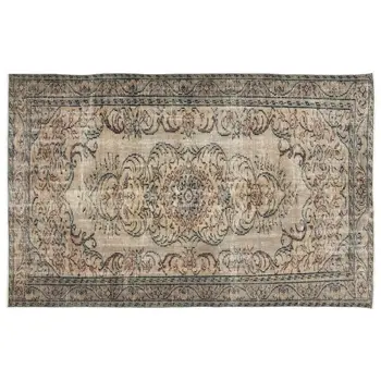 Handmade Natural Vintage Turkish Area Rug 151x234 Cm-4'11''X7'8''
Handmade Natural Vintage Turkish Area Rug 151x234 Cm-4'11''X7'8''