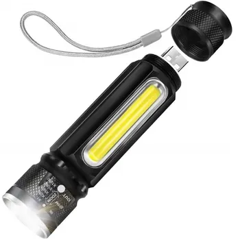 LED Strong Light Flashlight with Magnet Work Inspection Emergency Light USB Rechargeable Adjustable Focus Flashlight
LED Strong Light Flashlight with Magnet Work Inspection Emergency Light USB Rechargeable Adjustable Focus Flashlight