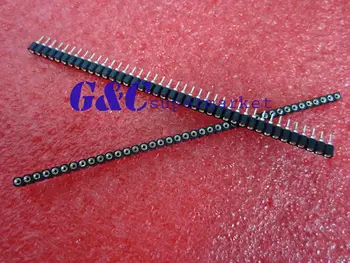100Pcs Single Row 40Pin 2.54mm Round Female Pin Header gold plated machined diy electronics
100Pcs Single Row 40Pin 2.54mm Round Female Pin Header gold plated machined diy electronics