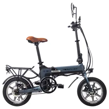 

[EU STOCK]RICH BIT RT-619 36V 250W 10.2Ah 14 inch Folding Electric Bike 30-35KM/H Top Speed 70KM Mileage Range Moped E-BIKE