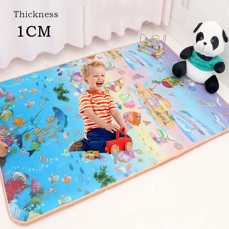 Thickness 1cm Baby Play Mat Toys for Children Rug Playmat Developing Mat Baby Room Crawling Pad Folding Mat Puzzle Baby Carpet
Thickness 1cm Baby Play Mat Toys for Children Rug Playmat Developing Mat Baby Room Crawling Pad Folding Mat Puzzle Baby Carpet