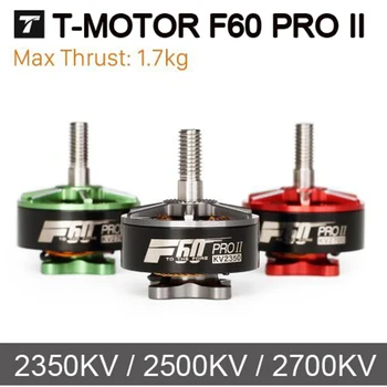 4pcs/lot T-motor F60 PRO II 2350KV/2500KV/2700KV Brushless Electrical Motor For FPV Racing Drone FPV Freestyle Frame
4pcs/lot T-motor F60 PRO II 2350KV/2500KV/2700KV Brushless Electrical Motor For FPV Racing Drone FPV Freestyle Frame