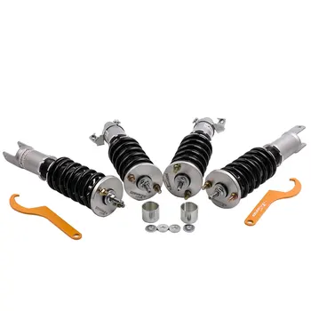 24 Ways Adjustable Coilovers Shock Absorber Gery for Honda Civic ED EE EF SH 87-91/ CRX 88-91 Integra DA1 - DA9 90-93
24 Ways Adjustable Coilovers Shock Absorber Gery for Honda Civic ED EE EF SH 87-91/ CRX 88-91 Integra DA1 - DA9 90-93