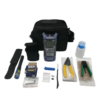 Fiber Optic FTTH Tool Kit with FC-6S Fiber Cleaver and Optical Power Meter 5km to 30km Visual Fault Locator Cable Wire Strip
Fiber Optic FTTH Tool Kit with FC-6S Fiber Cleaver and Optical Power Meter 5km to 30km Visual Fault Locator Cable Wire Strip