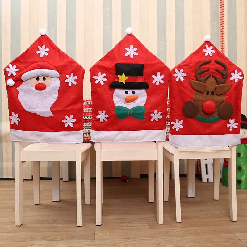 2019 New Christmas Decorations Chair Cover 46x66cm Non-woven Christmas Snowflake Chair Cover Christmas Dinner Table Party Decor
2019 New Christmas Decorations Chair Cover 46x66cm Non-woven Christmas Snowflake Chair Cover Christmas Dinner Table Party Decor