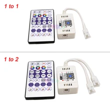 28keys Magic Home LED SPI Controller Addressable 2048 Pixel Remote Wifi Voice Controller For WS2811 SK6812 WS2812B LED Strip
28keys Magic Home LED SPI Controller Addressable 2048 Pixel Remote Wifi Voice Controller For WS2811 SK6812 WS2812B LED Strip