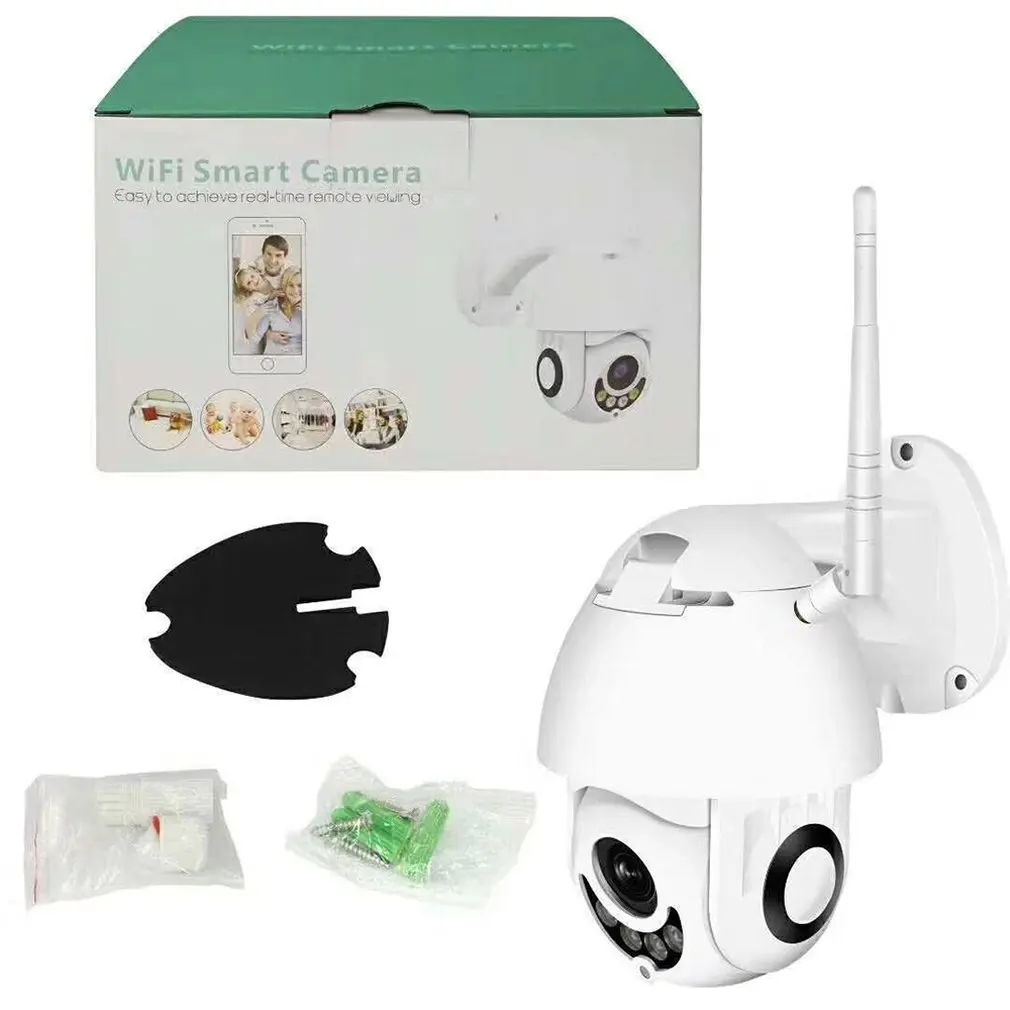 1080P 7LED PTZ Mini WIFI Outdoor Dome Home Security IP Camera Wireless HD 2MP CCTV Onvif Waterproof Night Vision with TF Card
1080P 7LED PTZ Mini WIFI Outdoor Dome Home Security IP Camera Wireless HD 2MP CCTV Onvif Waterproof Night Vision with TF Card