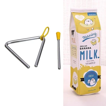 1Pcs Percussion Musical Instrument Alloy 3.9 x 3.6 Inch & 1Pcs Simulation Of Milk Cartoon Pencil Case Pu Pen Bag
1Pcs Percussion Musical Instrument Alloy 3.9 x 3.6 Inch & 1Pcs Simulation Of Milk Cartoon Pencil Case Pu Pen Bag