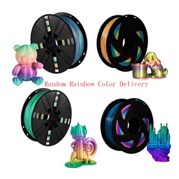 XVICO 3D Printer Filament PLA 1.75mm 1Kg 2.2LBS 3D Plastic Rainbow Color Consumables Material Filament For 3D Printer
XVICO 3D Printer Filament PLA 1.75mm 1Kg 2.2LBS 3D Plastic Rainbow Color Consumables Material Filament For 3D Printer
